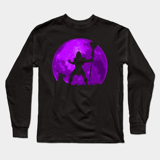 80s Villian Long Sleeve T-Shirt by nickbeta